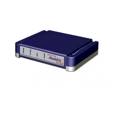 VoIP-Adapter Unify Mediatrix 4102 G.729A G.729B SIP MGCP 2xRJ-45 2xRJ-11