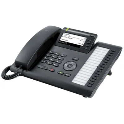 IP-Telefon Unify OpenScape CP400 Schwarz Kabelgebunden Linux