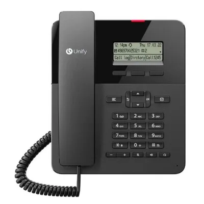 Analogtelefon Unify OpenScape Desk Phone CP110 Schwarz