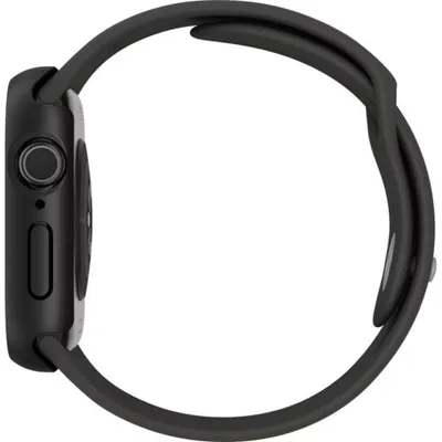 Hülle Uniq Nautic Case Apple Watch 46mm Schwarz Gehärtetes Glas