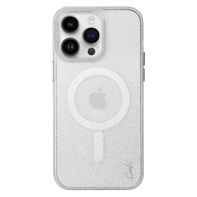 Uniq etui Coehl Lumino iPhone 14 Pro Max 6,7" srebrny/sparkling silver