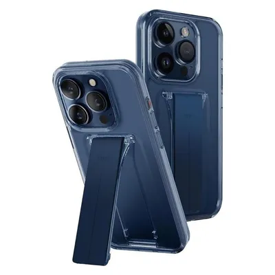 Uniq etui Heldro Mount with Stand iPhone 15 Pro 6.1" niebieski/ultamarine deep blue