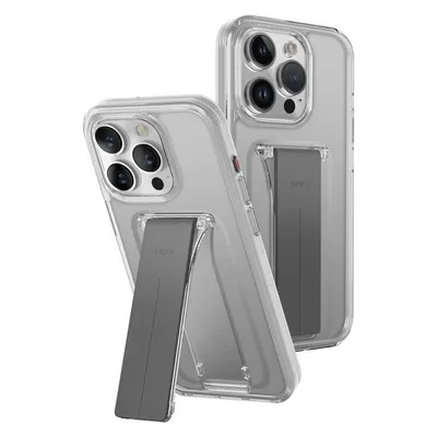 Uniq etui Heldro Mount with Stand iPhone 15 Pro Max 6.7" przeźroczysty/lucent clear