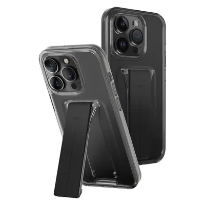 Uniq etui Heldro Mount with Stand iPhone 15 Pro Max 6.7" dymny/vapour smoke