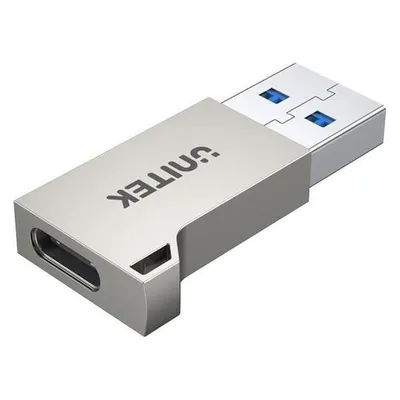USB-Adapter UNITEK A1034NI Silber Gehäuse Zink Kompakt