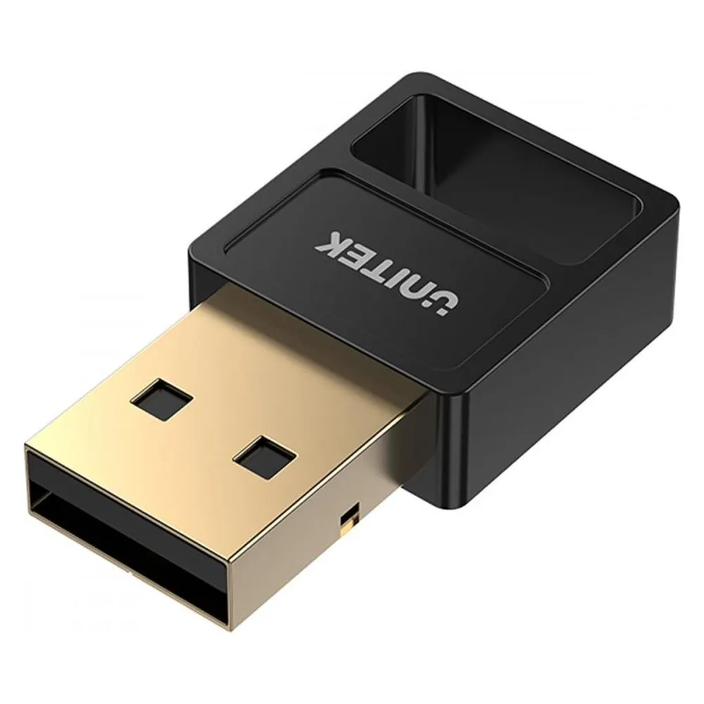 Bluetooth Adapter UNITEK USB 5.3 Schwarz 3 Mbit/s PC/Notebook