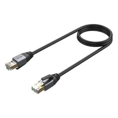 Netzwerkkabel Unitek C18149AGY03-3M Cat8 S/FTP 3 m Schwarz