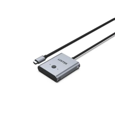 Dockingstation Unitek D1078A USB-C 100 W 2x 4K HDMI Space Grey