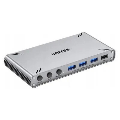 KVM Switch Unitek D1118AGY01-EU HDMI USB-C 4K