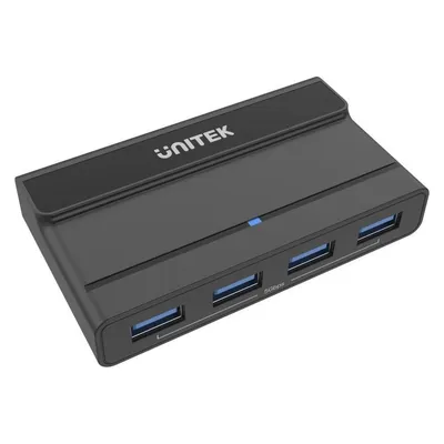 KVM Switch UNITEK H1310A USB C Schwarz ABS 2 Computer 4x USB 3.2 Gen1