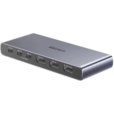 KVM Switch Unitek 4 in 1 USB-C HDMI 4K