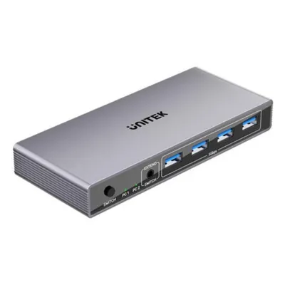 KVM-Switch Unitek V1310AGY01-EU 2 Computer 4K Ultra HD DisplayPort