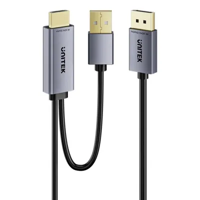 Unitek DisplayPort zu HDMI Adapterkabel 1,8 m 4K 60 Hz