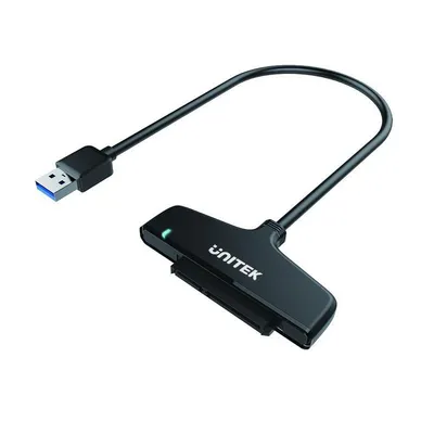 Adapter USB 3.0 nach SATA Unitek Y-1096 Schwarz 5 Gbit/s