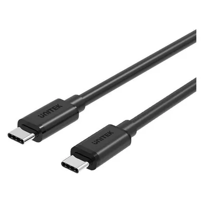 Unitek USB-Kabel mit Typ-C-USB TYPE-C, 1m, Y-C477BK