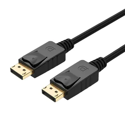 DisplayPort-Kabel Unitek Y-C609BK 3 m Stecker an Stecker Schwarz