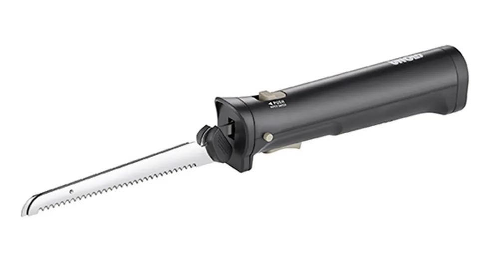 Unold Akku-Elektromesser Cordless, 9 W, Kabellos, 1 gezahntes Messer, 1 glattes Messer