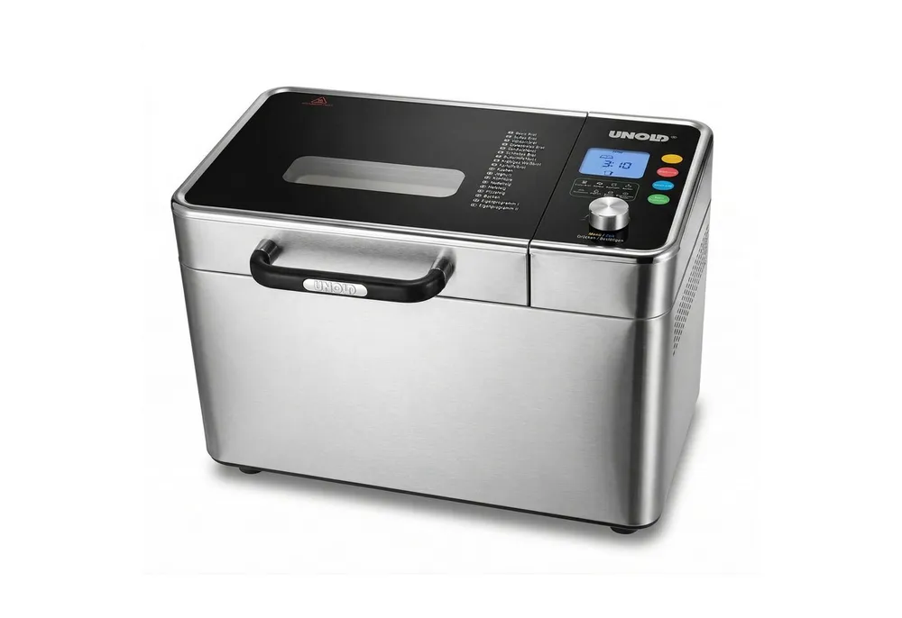 Unold Brotbackautomat BackProfi Nussspender inkl. Rezeptheft 68476, 600 W, 18 Programme, integrierter Spender für automatische Zugabe von Zutaten