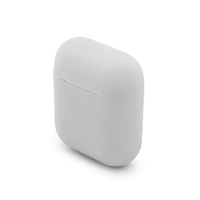 Unotec Silikon-Schutzhülle für AirPods Weiß