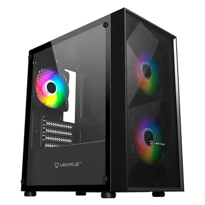 UNYKAch Mir B200 Micro-ATX Schwarz
