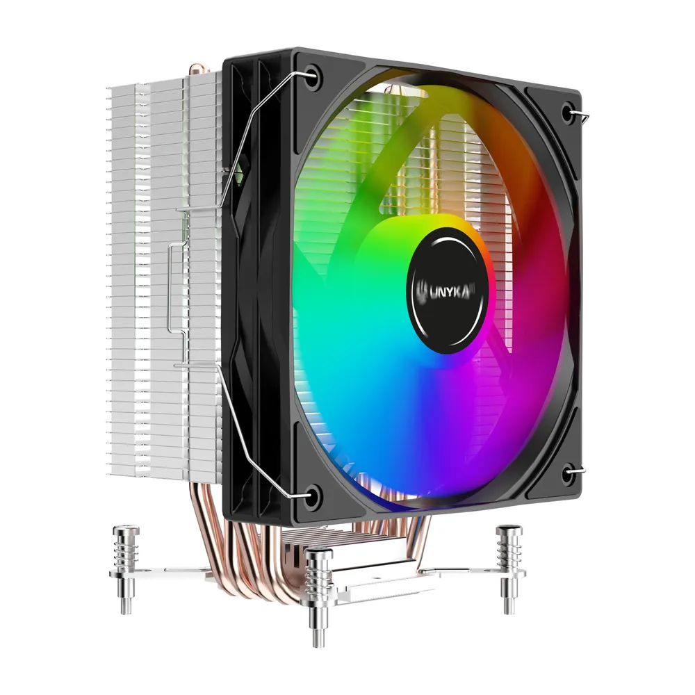 Luftkühlung UNYKAch Sockel LGA1851/AM5 120mm UNYCOOL H41 ARGB RGB PWM