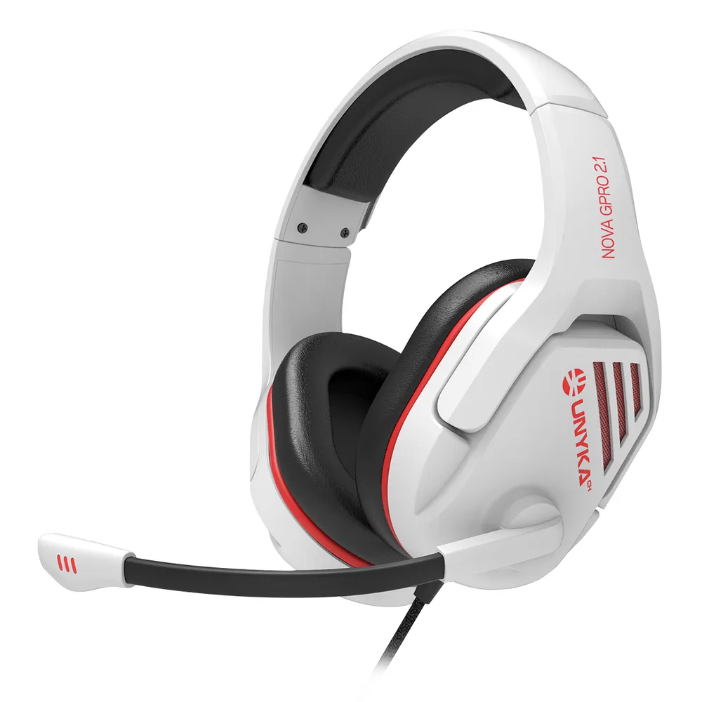UNYKAch Nova GPRO 2.1 Weiße Gaming-Kopfhörer