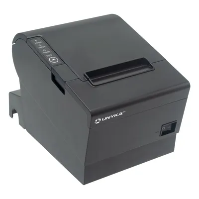 UNYKAch POS5 Thermo-Ticketdrucker USB/LAN/R-J12/RJ-11 Schwarz