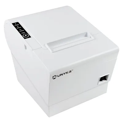 Unykach Pos5 Weißer Thermodrucker