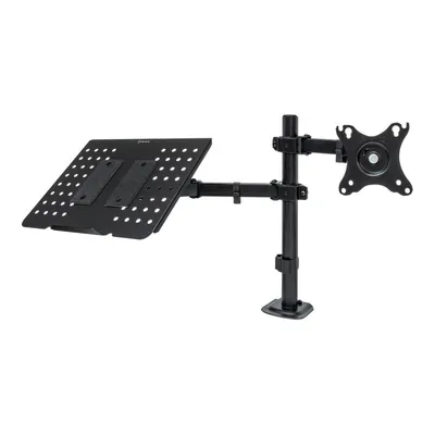 Unykach TV-/Monitor-Tischständer für 13-32-Zoll-Bildschirme mit Laptop-Ständer