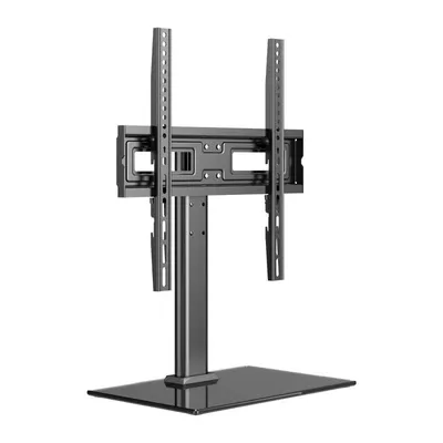 Unykach Tisch-TV-Ständer für 23–60 Zoll flache und gebogene Bildschirme, max. 40 kg. VESA 400 x 400 mm