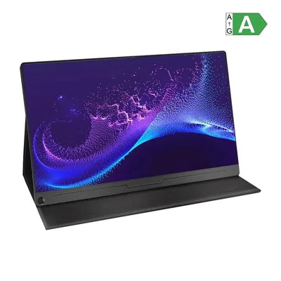 Monitor Uperfect Ubegin B5 15,6" FullHD 60Hz IPS Tragbar Lautsprecher VESA