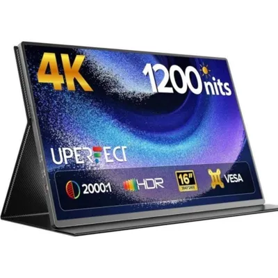 Monitor 15,6" 4K 60Hz IPS 1200 nits Aluminium VESA Smart Cover USB-C HDMI