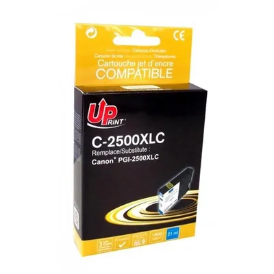Tintenpatrone UPrint CJ2500XLCUP Cyan 21 ml 1800 Seiten