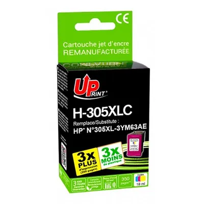 UPrint HJ305XLCLUP Tintenpatrone kompatibel HP 305XL Farbe 18 ml