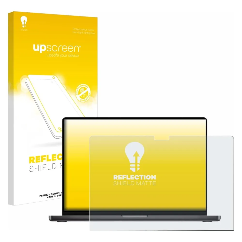 upscreen Reflection Shield Displayschutz Matt (16")