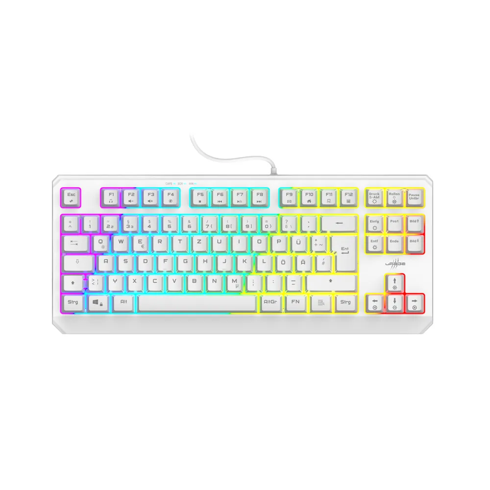 "Gaming-Keyboard ""Exodus 220 TKL"", Weiß, QWERTZ DE (00217819)"