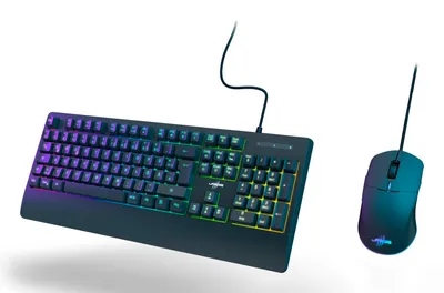 "Gaming-Set ""Koop 320 2in1"", Gaming-Tastatur + Gaming-Maus, RGB, QWERTZ DE (00217895)"