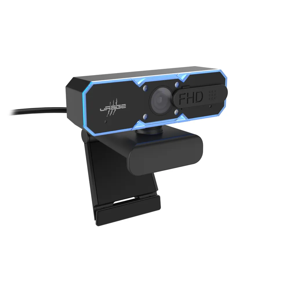 "Streaming-Webcam ""REC 900 FHD"" mit Spy-Protection, Schwarz (00186090)"
