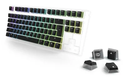 Tastenkappen-Set, Doubleshot PBT Pudding, für mech. Keyboards, QWERTY US/UK (00217894)