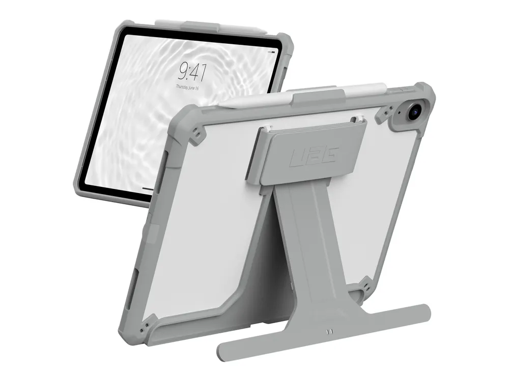 UAG Scout Healthcare Handstrap & Kickstand Case für iPad 10,9" (10. Gen.), Grau