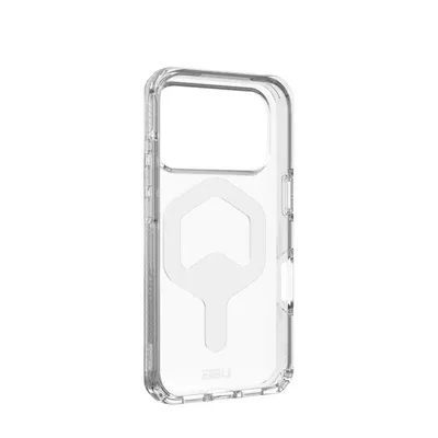 Funda für Handy Urban Armor Gear Plyo Cover Polycarbonat Transparent Weiß MagSafe für iPhone 17 Pro