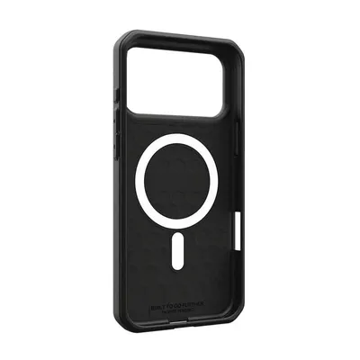 Handyhülle Urban Armor Gear Civilian LT Cover Polycarbonat Schwarz MagSafe für iPhone 17 Pro Max