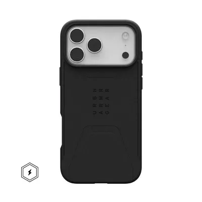 Funda para móvil Urban Armor Gear Cover Case Kunststoff Schwarz MagSafe Stoßfest für iPhone 17 Pro Max