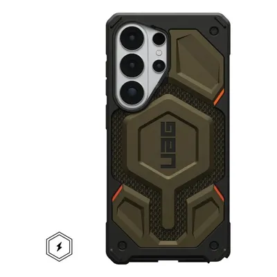 Funda para móvil Urban Armor Gear Monarch Pro Kevlar Cover Grün für Galaxy S26 Ultra