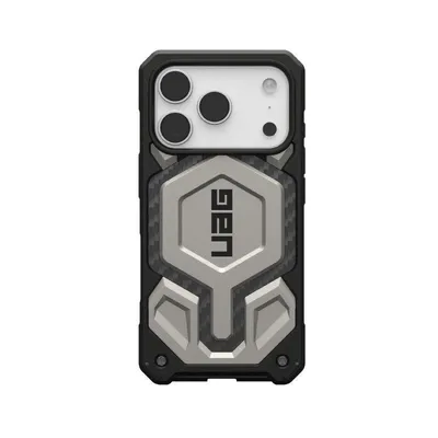 Schutzhülle Urban Armor Gear iPhone 17 Pro Monarch Pro MagSafe Grau Stoßfest
