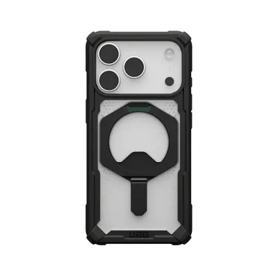 Schutzhülle Urban Armor Gear iPhone 17 Pro Plasma XTE MagSafe Stoßfest Transparent Schwarz
