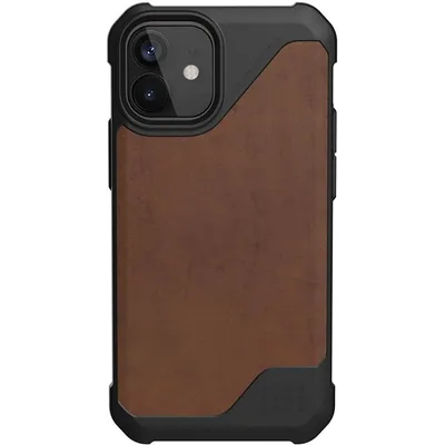 UAG Metropolis LT LTHR ARMR Braune Hülle für iPhone 12 Mini
