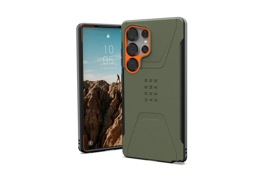 Urban Armor Gear Smartphone-Hülle Civilian - Samsung Galaxy S25 Ultra Hülle