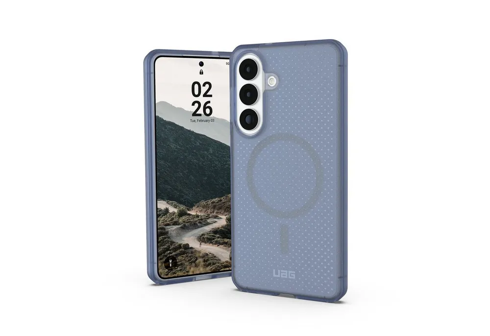 Urban Armor Gear Smartphone-Hülle Dot MagSafe Case - Samsung Galaxy S26 Plus Hülle, (4,6 Meter Fallschutz, Wireless-Charging kompatibel)