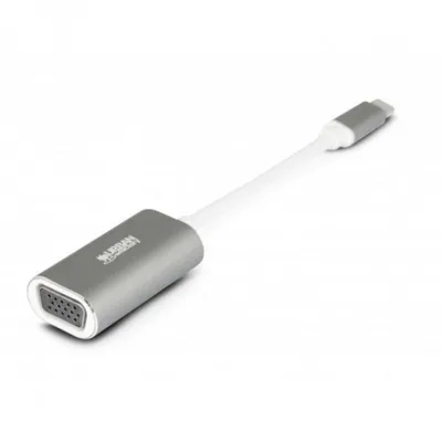 Urban Factory USB-C-zu-VGA-Adapter Grau